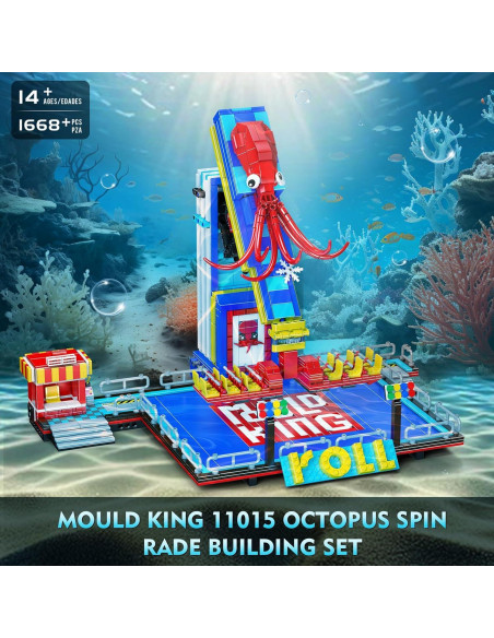 Conjunto de Bloques de Construcción Mould King 11015, 1668 Piezas Conjunto de Bloques de Construcción Mould King 11015, 1668 Piezas