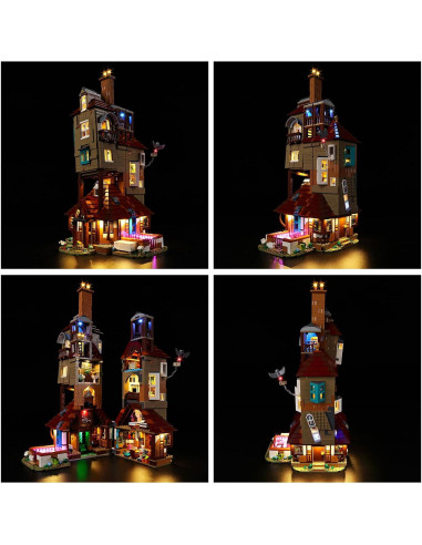 Kit de Iluminación LED Kyglaring para Lego Harry Potter 76437