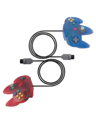 Controladores Clásicos Icelily para Nintendo 64 - 2 Unidades