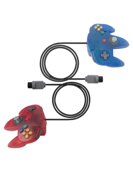 Controladores Clásicos Icelily para Nintendo 64 - 2 Unidades Controladores Clásicos Icelily para Nintendo 64 - 2 Unidades