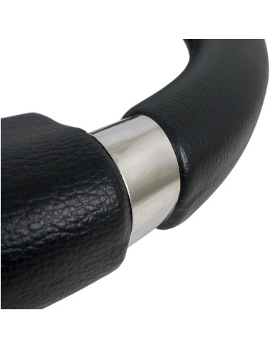 Volante de Carreras Spec-D Tuning SW-103 340mm Cuero Negro
