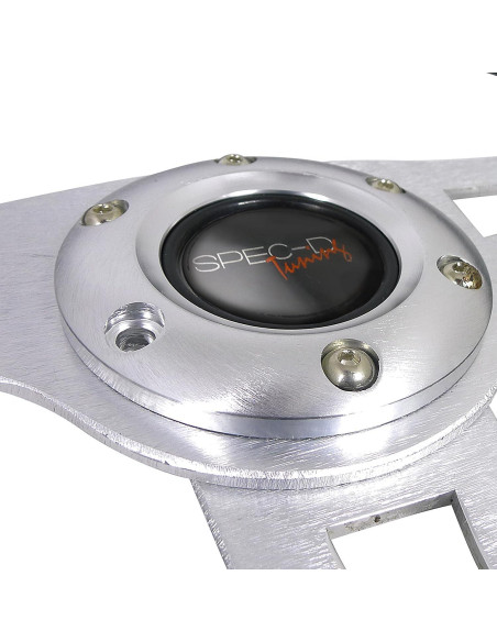 Volante de Carreras Spec-D Tuning SW-103 340mm Cuero Negro Volante de Carreras Spec-D Tuning SW-103 340mm Cuero Negro