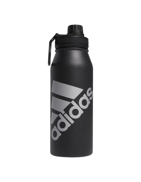 Botella de Agua adidas 1L Acero Inoxidable Doble Pared Negra Botella de Agua adidas 1L Acero Inoxidable Doble Pared Negra