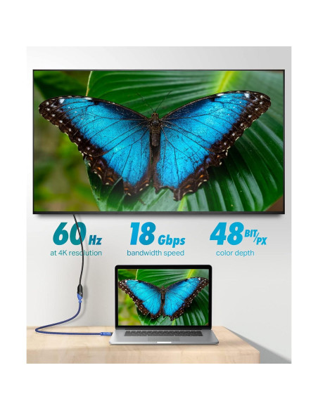 Cable de Extensión HDMI Ultra Clarity 7.62m Macho a Hembra 4K Cable de Extensión HDMI Ultra Clarity 7.62m Macho a Hembra 4K