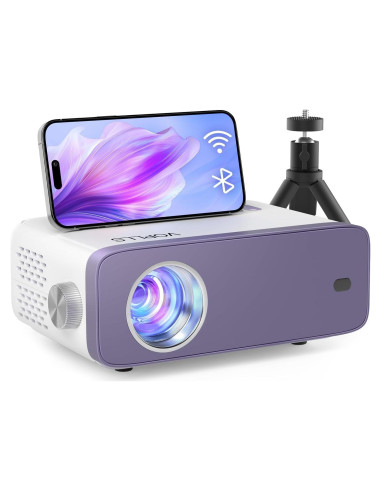 Proyector Mini VOPLLS 1080P Full HD WiFi Bluetooth 15000L