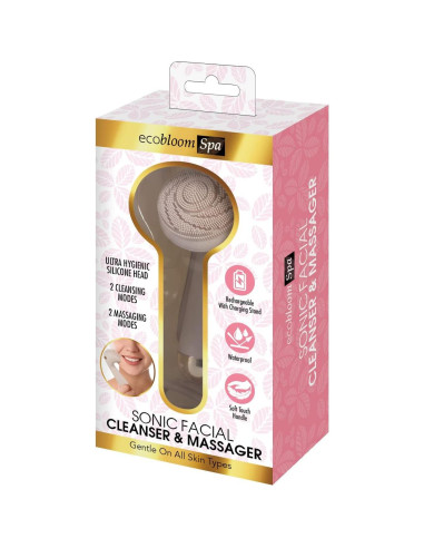 Cepillo Facial de Silicona FineLife - Limpiador Sónico Recargable