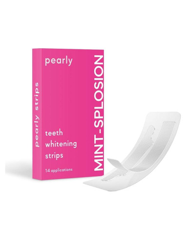 Tiras Blanqueadoras Pearly para Dientes Sensibles - 28 Tiras