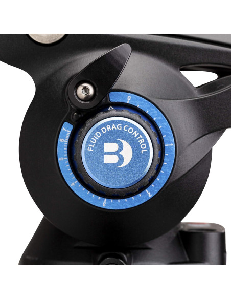 Cabezal de video fluido Benro S8 PRO 8 kg con base plana Cabezal de video fluido Benro S8 PRO 8 kg con base plana
