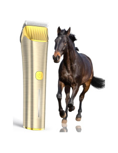 Cortapelos Inalámbrico para Caballos Oneisall RK-034, 11 Piezas