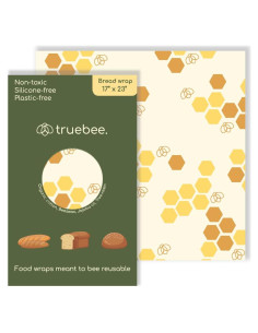 Envoltura de Pan de Cera de Abeja Truebee XL Ecológica