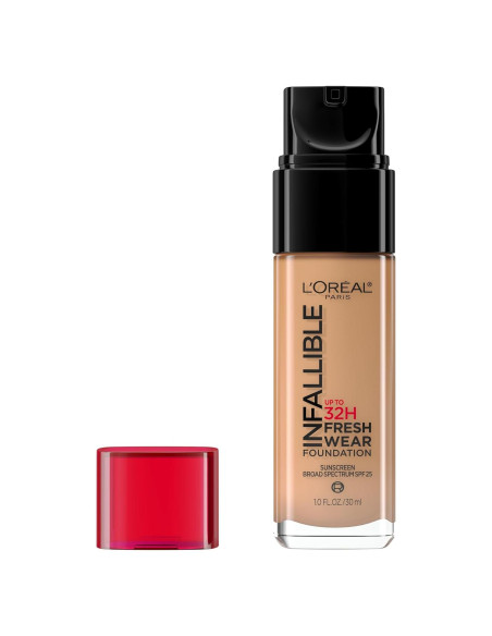Base de Maquillaje L'Oreal Paris Infallible 32H 490 Ámbar 29.57ml Base de Maquillaje L'Oreal Paris Infallible 32H 490 Ámbar 29.57ml