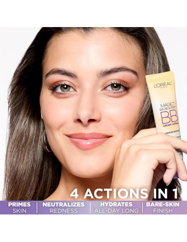 Crema BB Hidratante L'Oréal Paris Magic Skin 29.57 ml x2