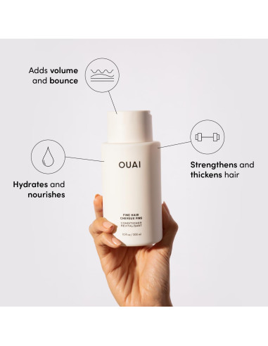 Acondicionador Voluminizador OUAI para Cabello Fino 283.5 g