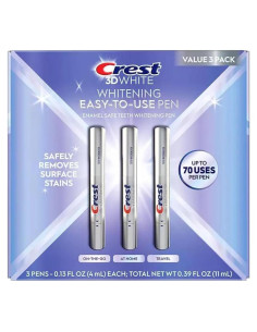 Lapiceros Blanqueadores Crest 3DWhite Enamel Safe 3 Piezas