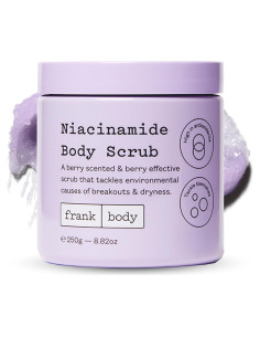 Exfoliante Corporal Niacinamida Frank Body 250 g - Vegano y Suave