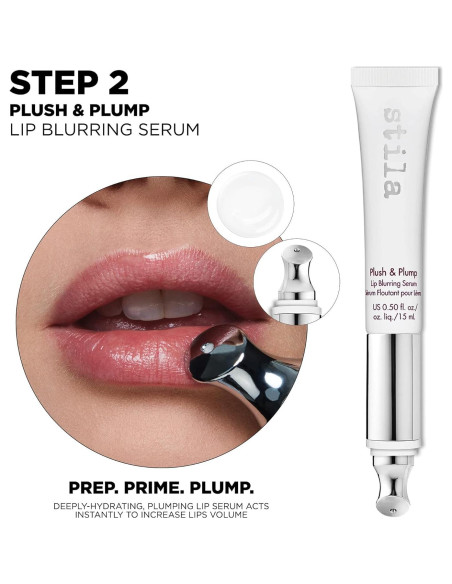 Kit de Cuidado de Labios Stila - Exfoliante, Suero y Glaseado Kit de Cuidado de Labios Stila - Exfoliante, Suero y Glaseado