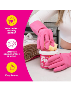 Esponja Limpiadora Doble Cara La Cosa Rosa - Stardrops, 3 Unidades 2