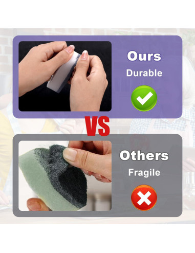 14 Recambios de Esponja BOXOB para Varita de Platos M25044