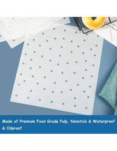 Forros de Horno de Aire BYKITCHEN 28x30 cm Papel Pergamino 100 Unidades