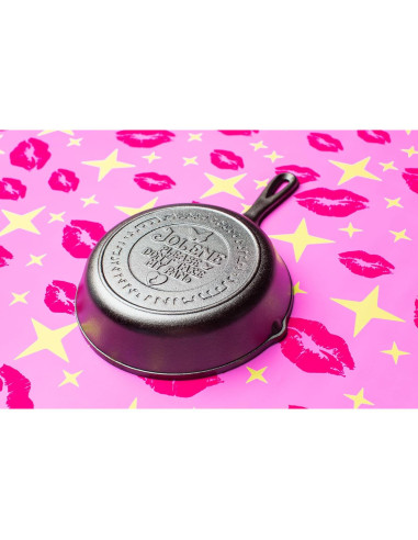 Sartén de Hierro Fundido Lodge 20 cm Pre-Sazonada - Uso Versátil