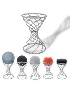 Soporte Decorativo para Altavoz Inteligente Dutiplus Plata