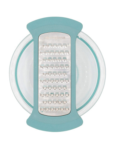 Rallador de Tazón Microplane Azul Purista - Extra Grueso