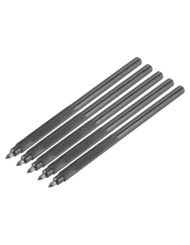 5 Piezas Scriber Ginyia con Punta de Carburo para Grabado