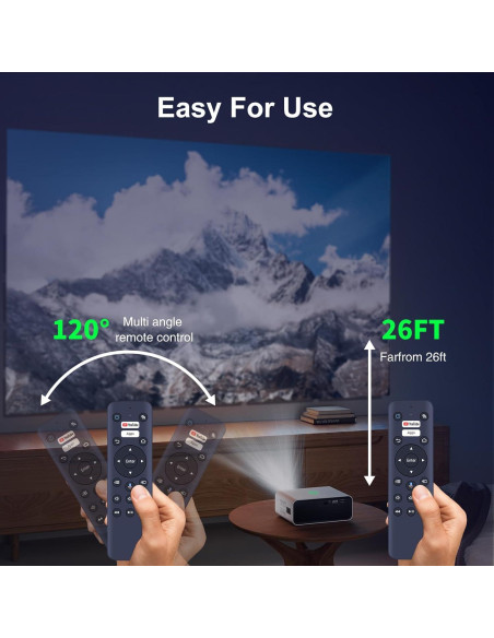 Control Remoto de Voz HZIME WH-55 Compatible Proyector Epson Control Remoto de Voz HZIME WH-55 Compatible Proyector Epson
