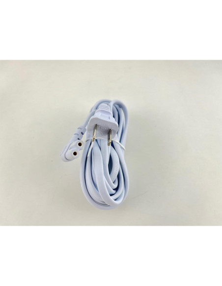 Cable de Alimentación Extra Largo OMNIHIL 3.05m Blanco para Samsung HW-Q990B Cable de Alimentación Extra Largo OMNIHIL 3.05m Blanco para Samsung HW-Q990B