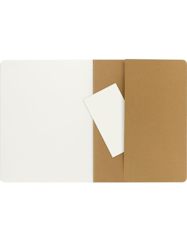 Diario Moleskine Cahier XL Tapa Blanda Marrón Kraft 120 Páginas