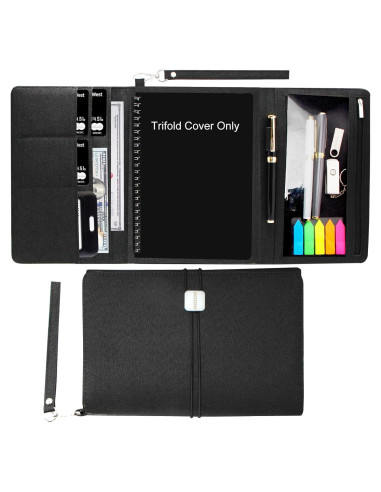 Funda Folio ANSSOW para Cuaderno Inteligente A5 - Negro
