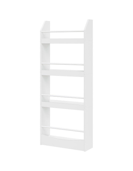 Estantería Infantil Montada en Pared CHOEZON 4 Niveles Blanca Estantería Infantil Montada en Pared CHOEZON 4 Niveles Blanca