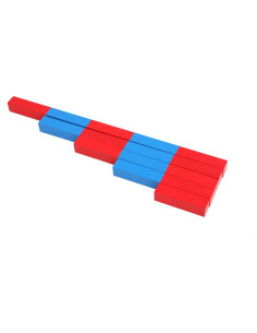 Barras Numéricas Montessori 5 Pasos - Material Educativo