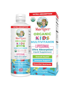 Multivitamina Infantil Liposomal MaryRuth 448 ml | Vegana Sin Azúcar