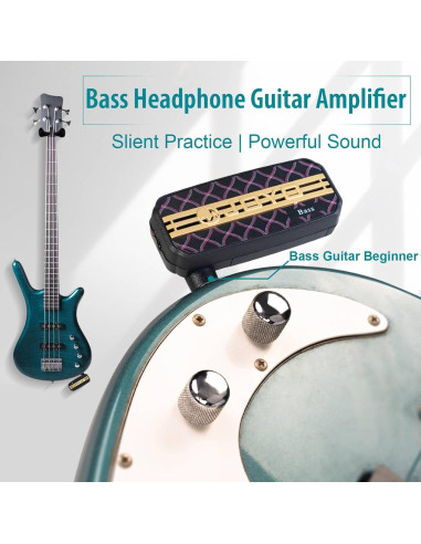 Amplificador de Auriculares de Bajo AITONE JA-03, 40g, Aux In