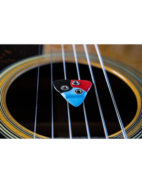 Pua de guitarra Black Mountain Asteroid 3 en 1 - Acetal/Nylon/Ultem Pua de guitarra Black Mountain Asteroid 3 en 1 - Acetal/Nylon/Ultem