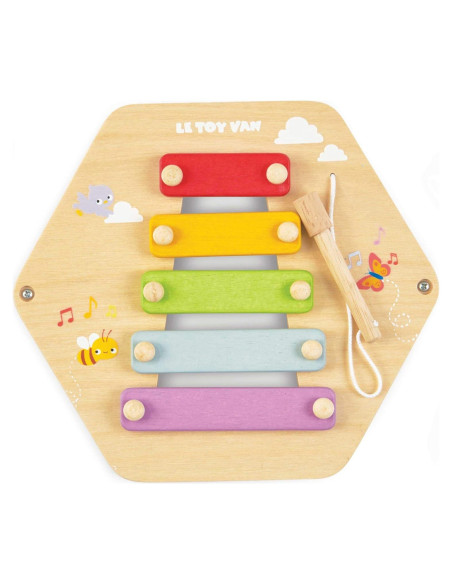 Xilófono de Madera Le Toy Van Petilou para Niños 18 Meses Xilófono de Madera Le Toy Van Petilou para Niños 18 Meses
