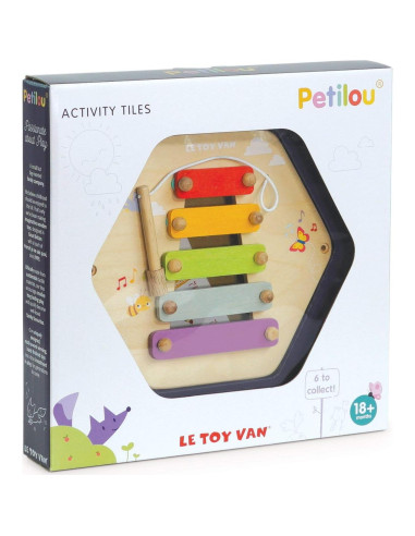 Xilófono de Madera Le Toy Van Petilou para Niños 18 Meses