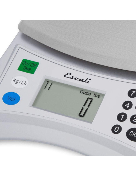Balanza de Cocina Escali V136 Digital 5.9 kg Preprogramada Balanza de Cocina Escali V136 Digital 5.9 kg Preprogramada