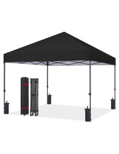 Carpa Plegable 3x3m HLong con Configuración de Un Solo Empuje