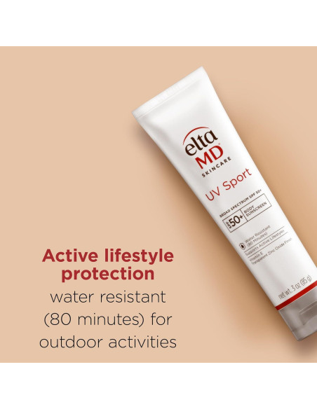 Protector Solar EltaMD UV Sport SPF 50, 85g Resistente al Agua Protector Solar EltaMD UV Sport SPF 50, 85g Resistente al Agua