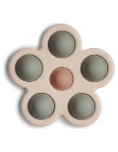 Juguete de Prensa de Flores Mushie - Silicona Grado Alimenticio