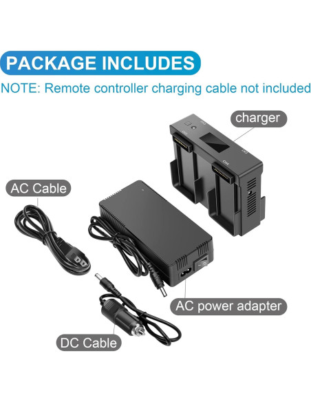 Cargador 5 en 1 Hanatora para Baterías DJI Mavic 2 Pro/Zoom Cargador 5 en 1 Hanatora para Baterías DJI Mavic 2 Pro/Zoom