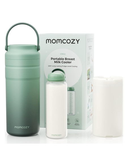 Enfriador de Leche Materna Portátil Momcozy 354ml Doble Capa Enfriador de Leche Materna Portátil Momcozy 354ml Doble Capa