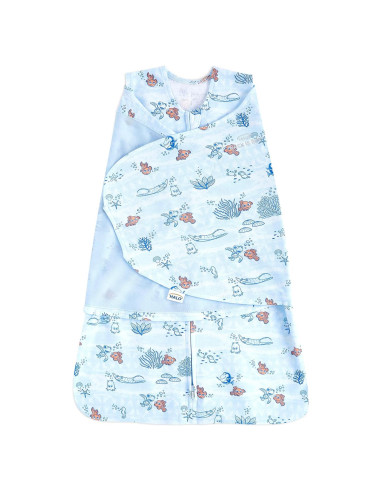 Saco de Dormir Swaddle HALO 100% Algodón Nemo Tie Dye 3-6 Meses