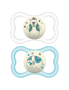 Chupete MAM Air Noche y Día para Bebé 6+ Meses Piel Sensible