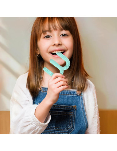 Mordedores Masticables ERKOON para Niños Autistas - Set de 2 Silicona Texturizada