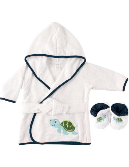 Bata de Baño Unisex Luvable Friends Tortuga 100% Algodón Terry Bata de Baño Unisex Luvable Friends Tortuga 100% Algodón Terry