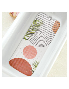 Alfombra de Baño Antideslizante Aquoechd Boho 100.3x40.6cm