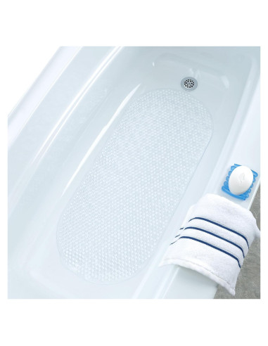 Tapete de Baño Antideslizante SlipX Solutions 89x38 cm Ovalado